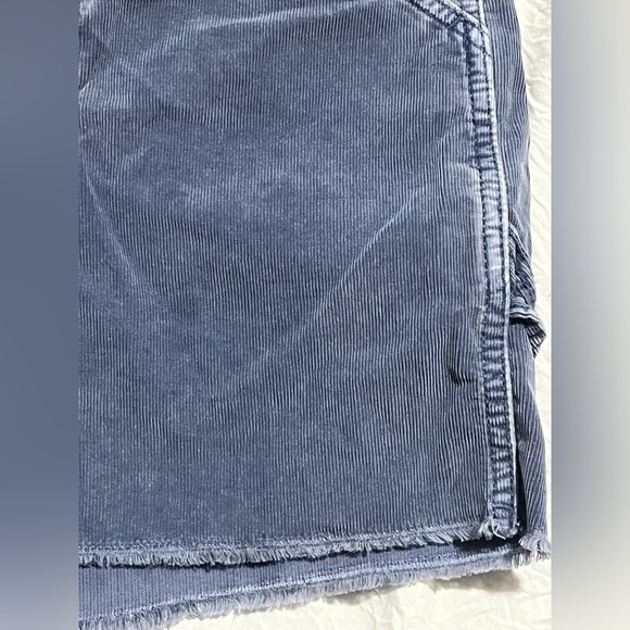 American Eagle Women’s Blue Highest Rise 90s Boyfriend Short Shorts Size 0 - Picture 2 of 14